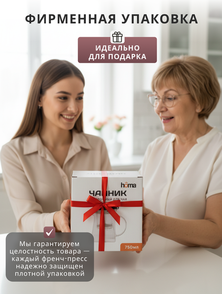 Заварочный чайник Homa Fr-05-750