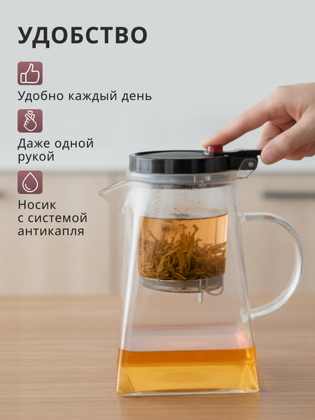 Заварочный чайник Homa Fr-05-750