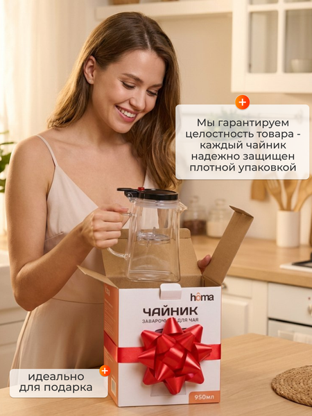 Заварочный чайник Homa Fr-05-950