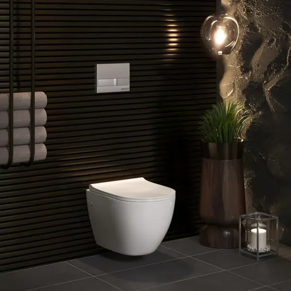 Унитаз подвесной Berges Okus 48 с сиденьем Slim SO