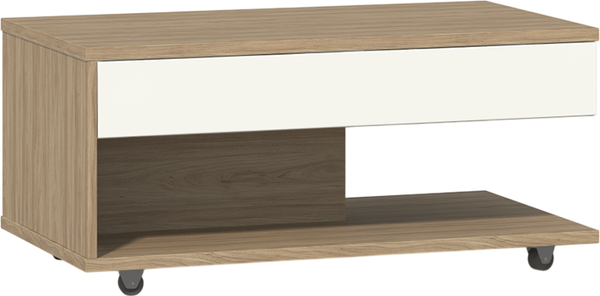 Журнальный столик Ангстрем Анри гостиная АН-520.02 (Я16) исп.2 (Д1W, швейцарский вяз/светлый лен) - фото