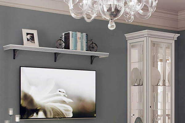 Полка Ангстрем Настенная Изотта гостиная ИТ-025.03 исп.3
