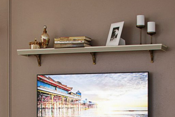 Полка Ангстрем Настенная Изотта гостиная ИТ-025.03 исп.3