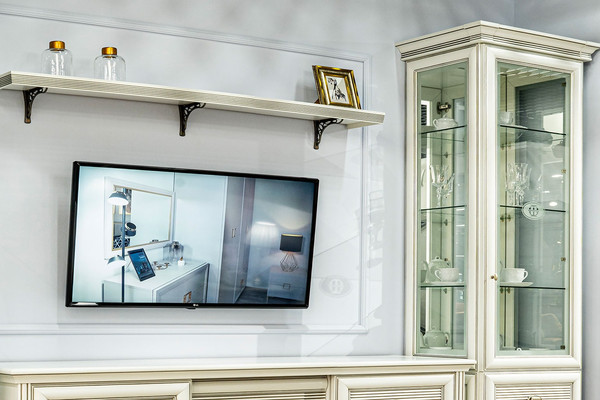 Полка Ангстрем Настенная Изотта гостиная ИТ-025.03 исп.3