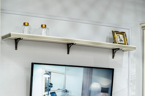 Полка Ангстрем Настенная Изотта гостиная ИТ-025.03 исп.3