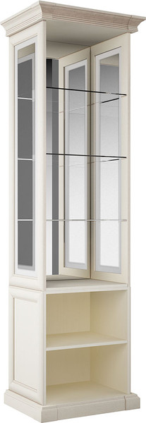Шкаф с витриной Ангстрем Изотта гостиная ИТ-224.29 исп.29