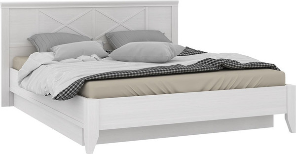 Полуторная кровать Ангстрем Кантри спальня с ПМ КА-801.26 исп.24 - фото