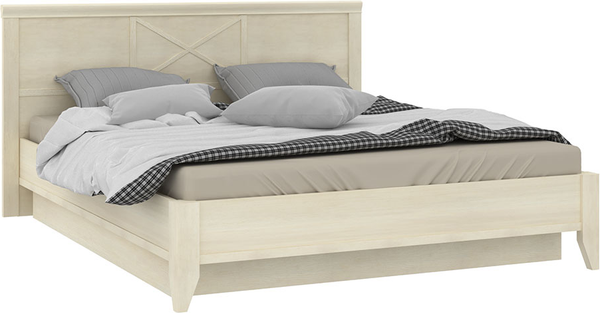 Полуторная кровать Ангстрем Кантри спальня с ПМ КА-801.27 исп.25 - фото