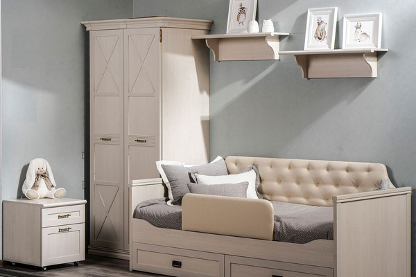 Кровать-тахта Ангстрем Кантри детская КА-830.25 (Я16) исп.4