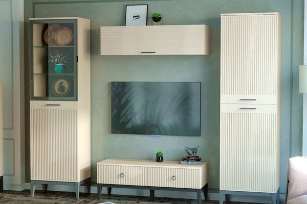 Шкаф Ангстрем Хилтон гостиная ХТ-224.04 левый исп.2