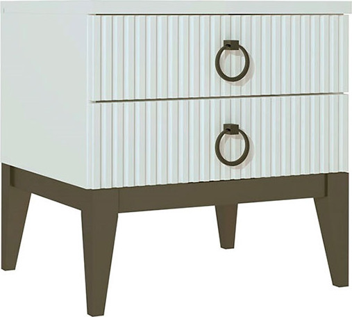 Прикроватная тумба Ангстрем Хилтон спальня ХТ-302.03 (Д) исп.3 - фото