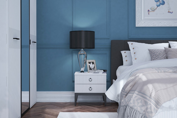 Прикроватная тумба Ангстрем Хилтон спальня ХТ-302.03 (Д) исп.3