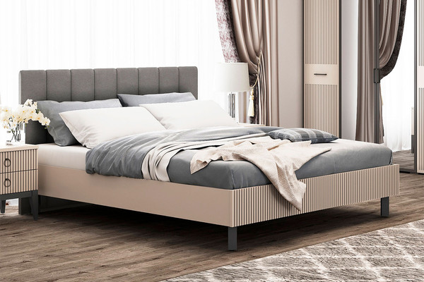 Двуспальная кровать Ангстрем Хилтон спальня ХТ-800.26 исп.22