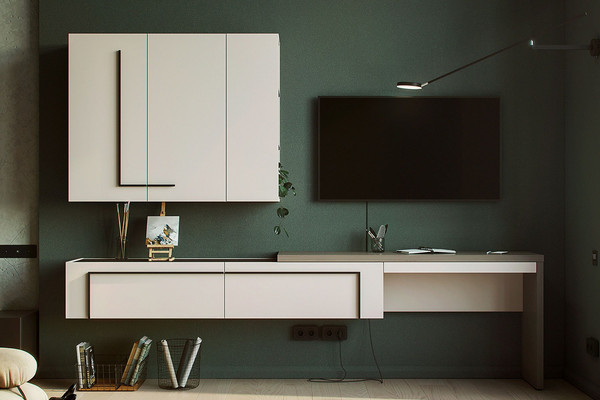 Полка Ангстрем Настенный Милагро гостиная МИ-399.00 исп.1