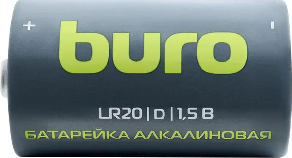 Комплект батареек Buro Alkaline D LR6