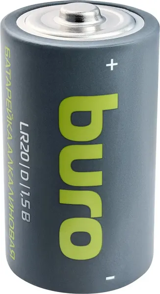 Комплект батареек Buro Alkaline D LR6