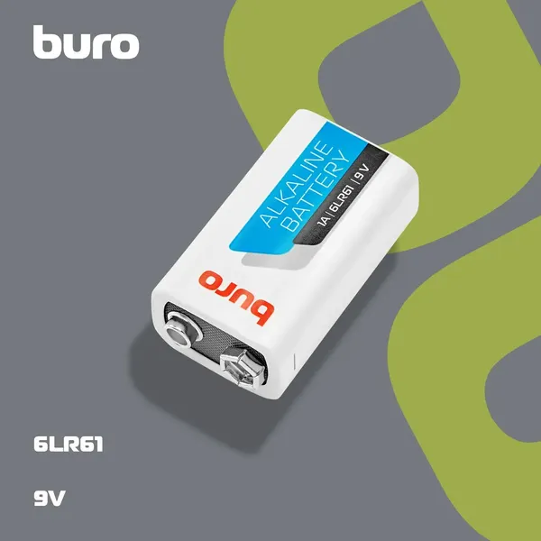 Батарейка Buro Крона 6LR61
