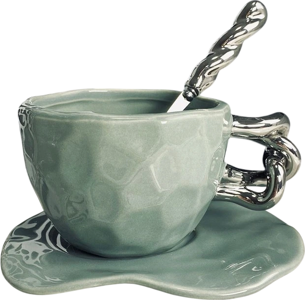 Чашка с блюдцем Lenardi 163-078 - фото