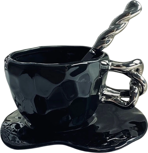 Чашка с блюдцем Lenardi 163-076 - фото