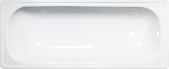 Ванна стальная ВИЗ Antika 130x70 / А-30001 (белая орхидея, с опорной подставкой с рантом) - фото