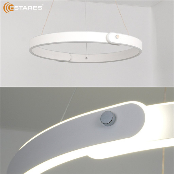 Люстра Estares Mary 86W 2C-APP-500x1200-WHITE/WHITE-220-IP20