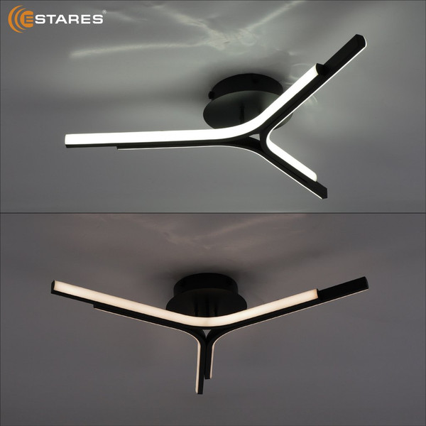 Люстра Estares Ruby 60W 3L-RC-600x90-BLACK/WHITE-220-IP20