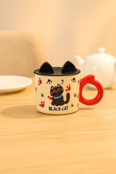 Кружка ILikeGift Black cat ULB-556-01 - фото