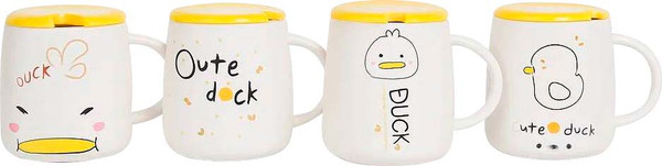 Кружка ILikeGift Funny duck looks straight YX-427-01