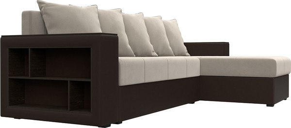 Диван угловой Лига Диванов Дубай Лайт универсальный / 114182