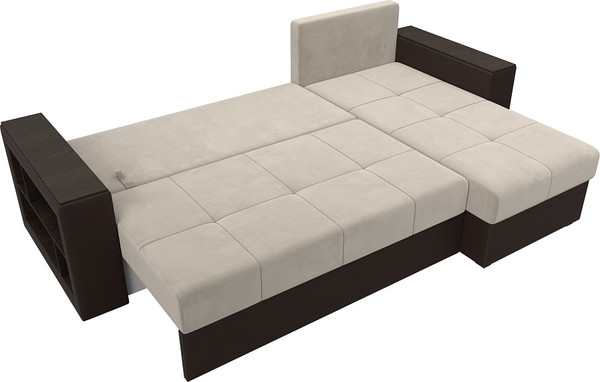 Диван угловой Лига Диванов Дубай Лайт универсальный / 114182