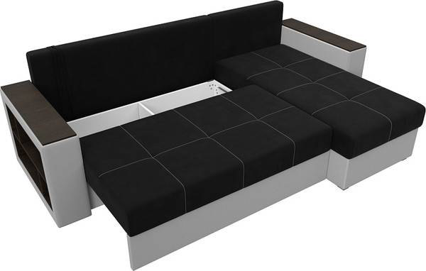 Диван угловой Лига Диванов Дубай Лайт универсальный / 114184