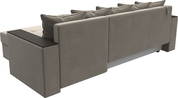 Диван угловой Лига Диванов Дубай Лайт универсальный / 114163