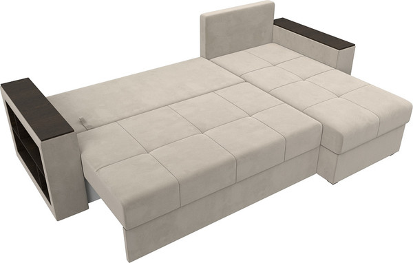 Диван угловой Лига Диванов Дубай Лайт универсальный / 114163