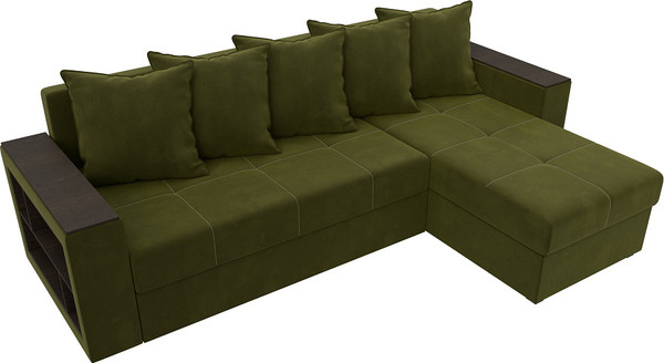 Диван угловой Лига Диванов Дубай Лайт универсальный / 114168