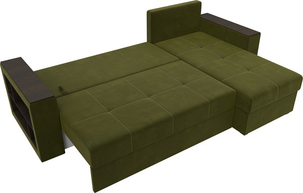 Диван угловой Лига Диванов Дубай Лайт универсальный / 114168