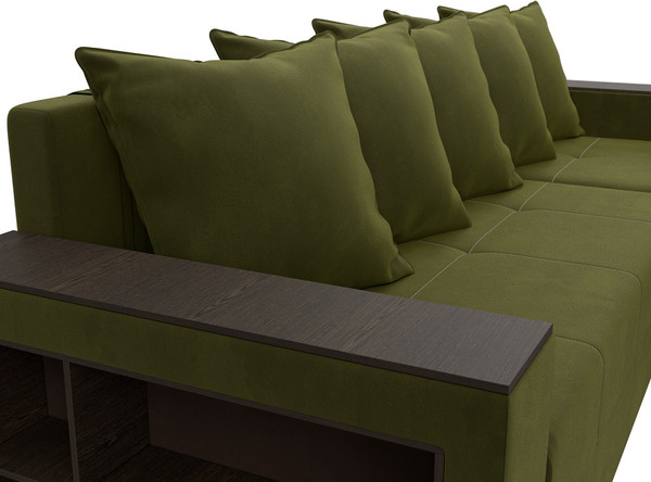 Диван угловой Лига Диванов Дубай Лайт универсальный / 114168