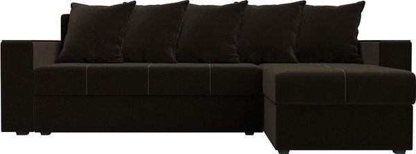 Диван угловой Лига Диванов Дубай Лайт универсальный / 114164