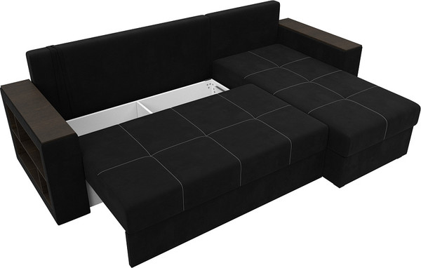 Диван угловой Лига Диванов Дубай Лайт универсальный / 114170