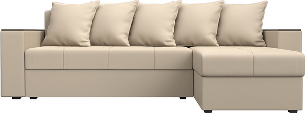 Диван угловой Лига Диванов Дубай Лайт универсальный / 114198