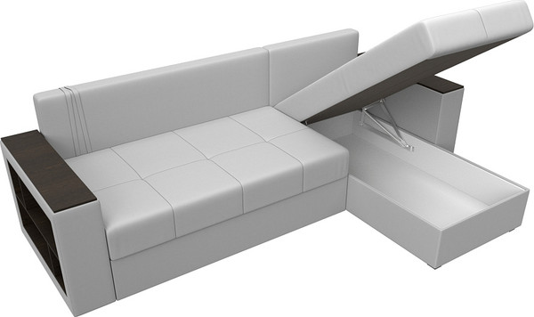 Диван угловой Лига Диванов Дубай Лайт универсальный / 114199