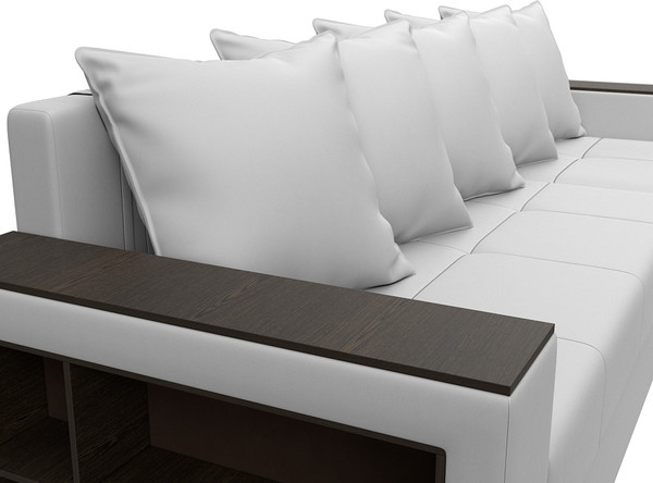 Диван угловой Лига Диванов Дубай Лайт универсальный / 114199