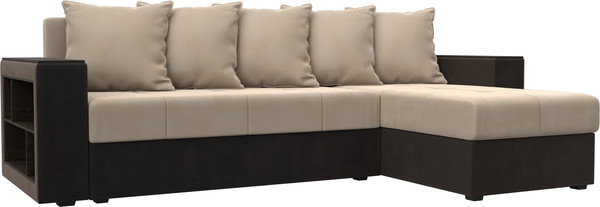 Диван угловой Лига Диванов Дубай Лайт универсальный / 114159 - фото