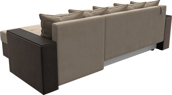 Диван угловой Лига Диванов Дубай Лайт универсальный / 114159