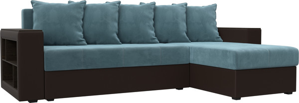 Диван угловой Лига Диванов Дубай Лайт универсальный / 114157 - фото