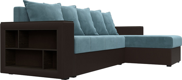 Диван угловой Лига Диванов Дубай Лайт универсальный / 114157