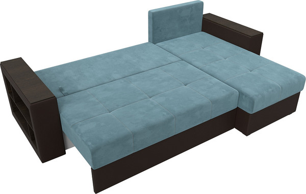 Диван угловой Лига Диванов Дубай Лайт универсальный / 114157