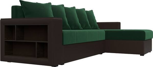 Диван угловой Лига Диванов Дубай Лайт универсальный / 114158