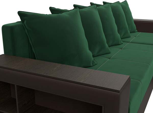 Диван угловой Лига Диванов Дубай Лайт универсальный / 114158