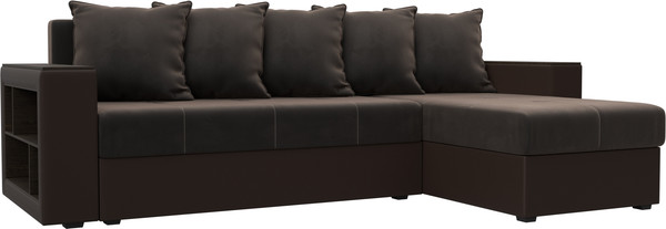 Диван угловой Лига Диванов Дубай Лайт универсальный / 114156 - фото