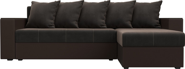 Диван угловой Лига Диванов Дубай Лайт универсальный / 114156